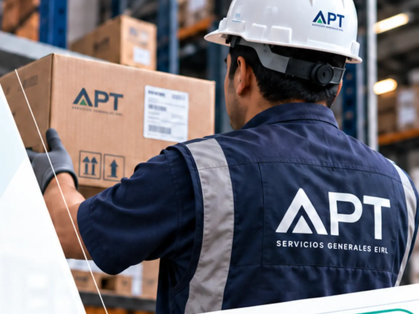 Recurso visual de abastecimiento y suministros corporativos de APT